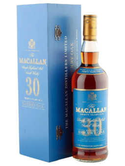 Buy Macallan 30 Year Old Sherry Oak Blue Label