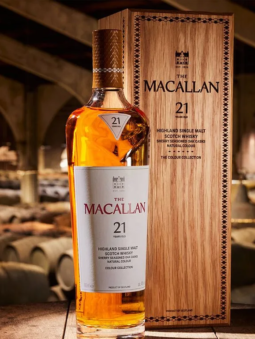 Macallan colour collection 21 year old