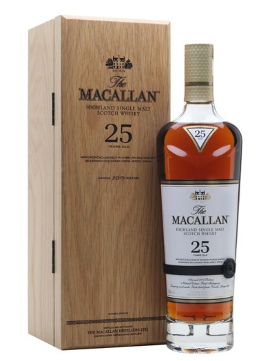 Macallan 25 Year Old Sherry Oak 2019 Release