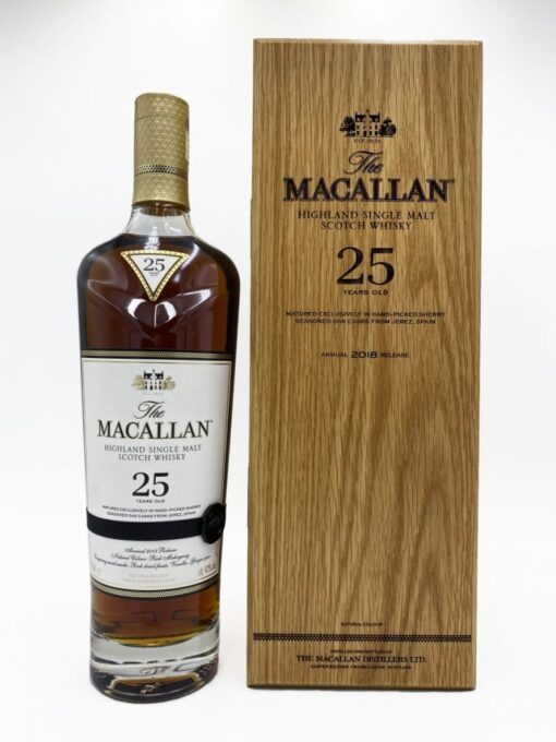 Macallan 25 Year Old Sherry Oak 2018