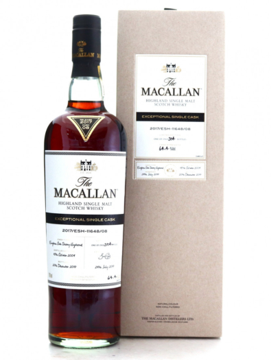 Macallan Exceptional Single Cask 8 / 2017